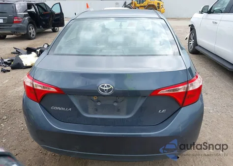 2018 Toyota Corolla Le из США, поврежденный, VIN 2T1BURHE4JC033351